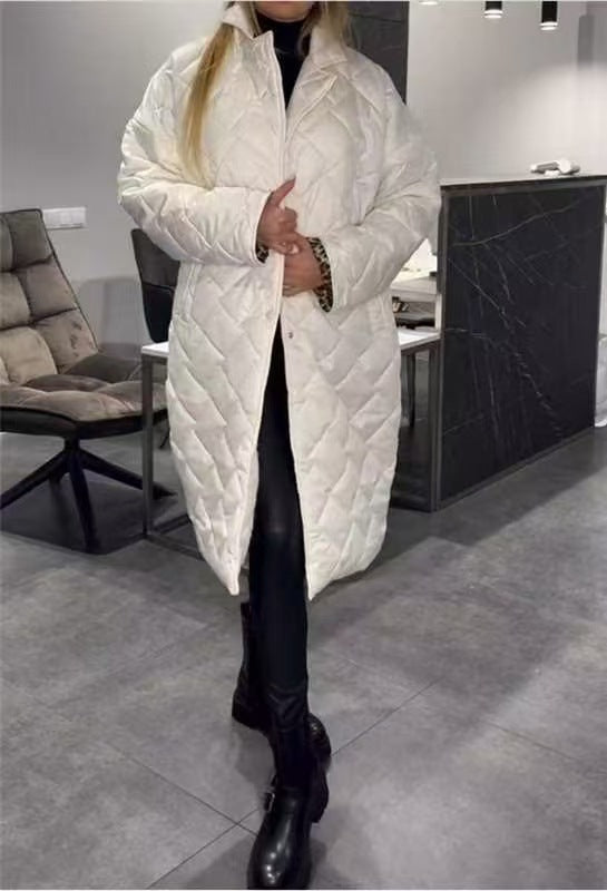 Bernadette — Manteau matelassé réversible