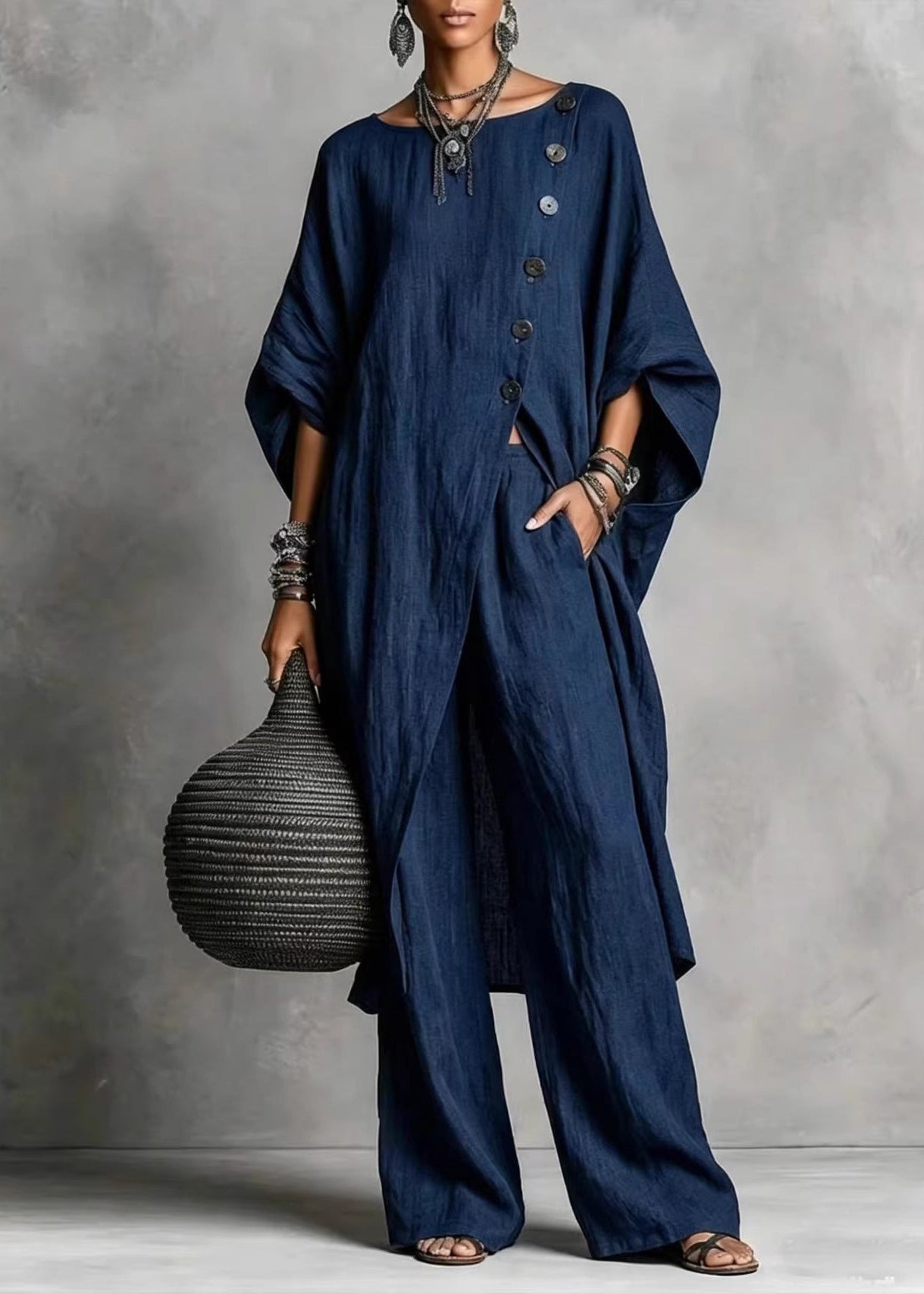 Vivienne — Ensemble moderne coupe irrégulière