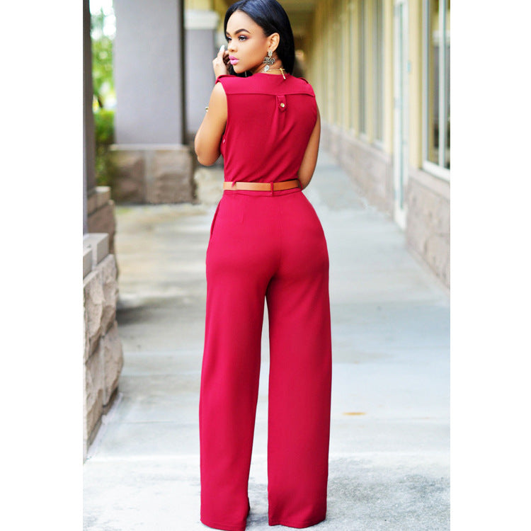 Esther — Combinaison Avec Jambes Larges