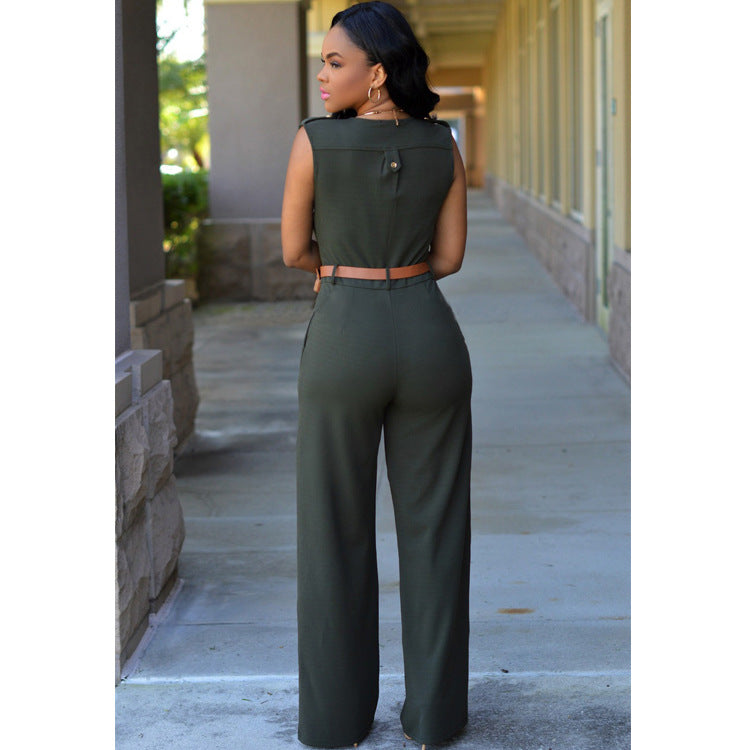 Esther — Combinaison Avec Jambes Larges