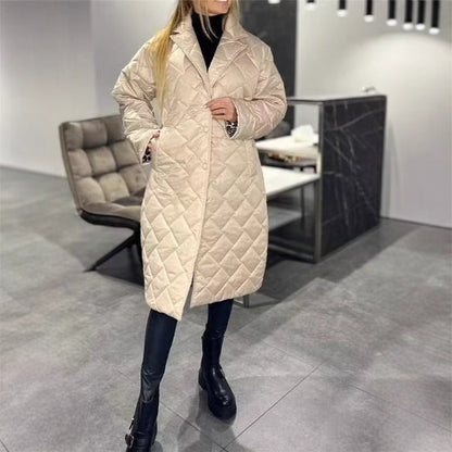 Bernadette — Manteau matelassé réversible