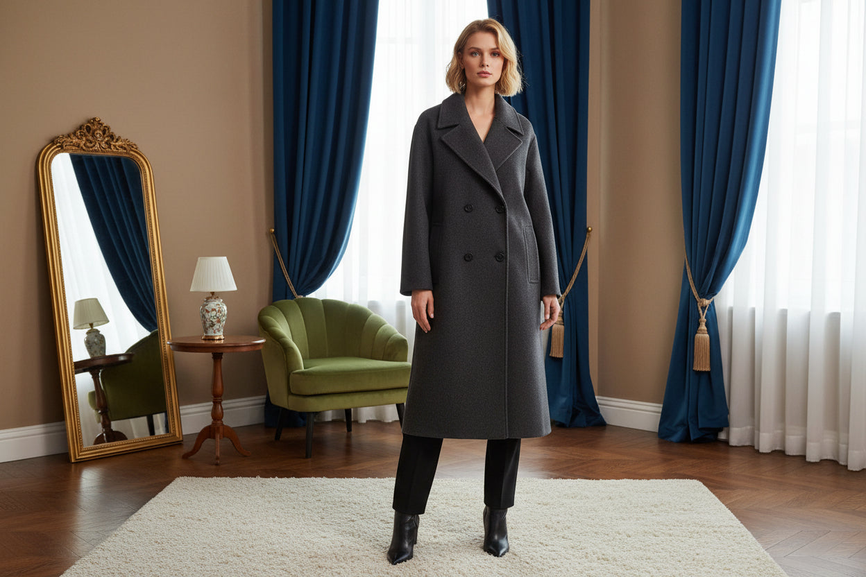 Noëlle — Manteau Élégante et Confortable au Style Moderne