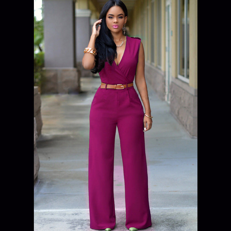Esther — Combinaison Avec Jambes Larges