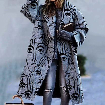 Ginette — Manteau d'Automne Élégant