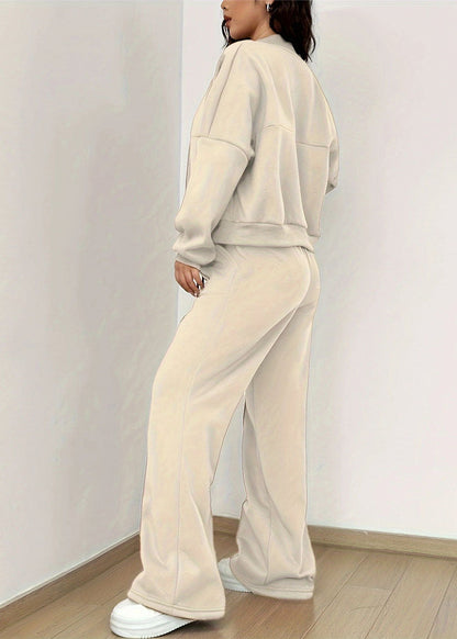 Hortense — Ensemble Gilet et Pantalon Large