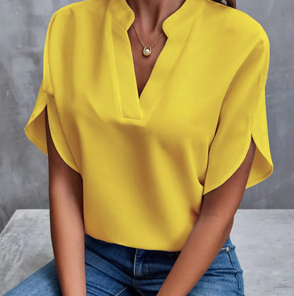 Clarisse — Blouse élégante tissu fluide