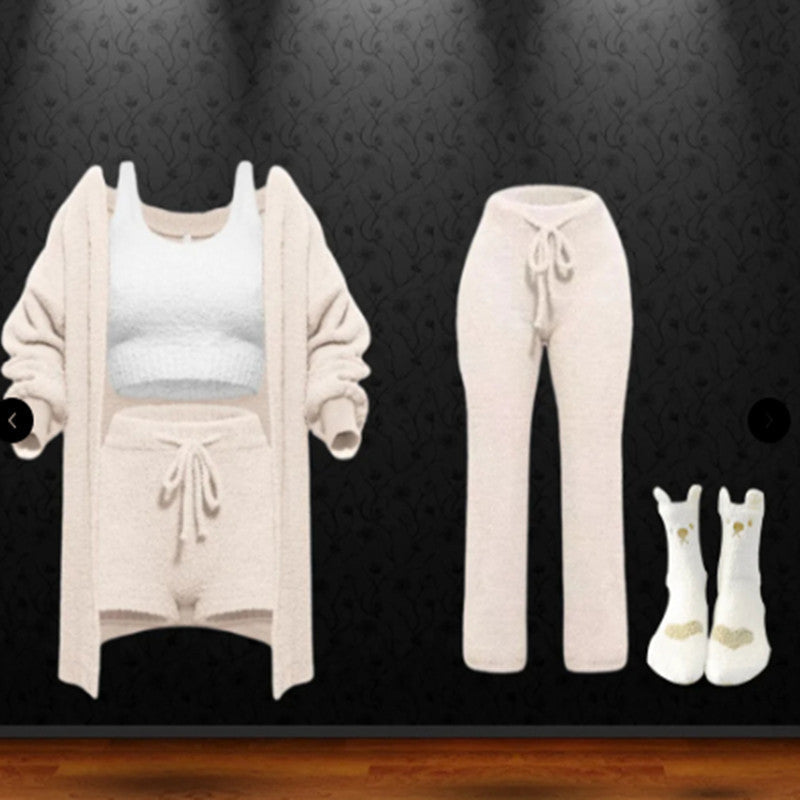Séraphine — Ensemble Cozy Luxe 5 pièces