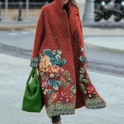 Ginette — Manteau d'Automne Élégant
