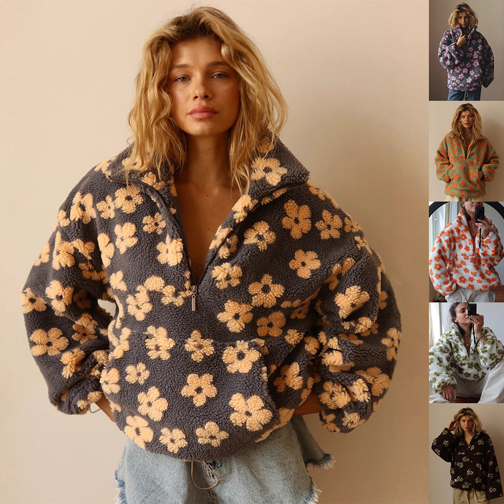 Sixtine — Pull Polaire Bloom