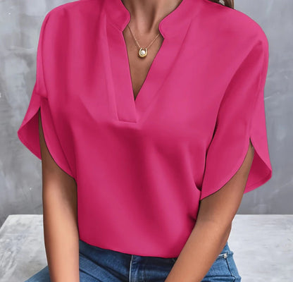Clarisse — Blouse élégante tissu fluide