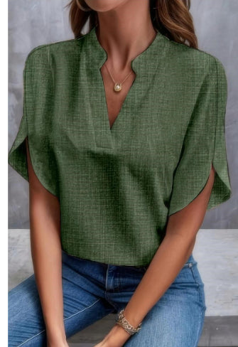 Clarisse — Blouse élégante tissu fluide