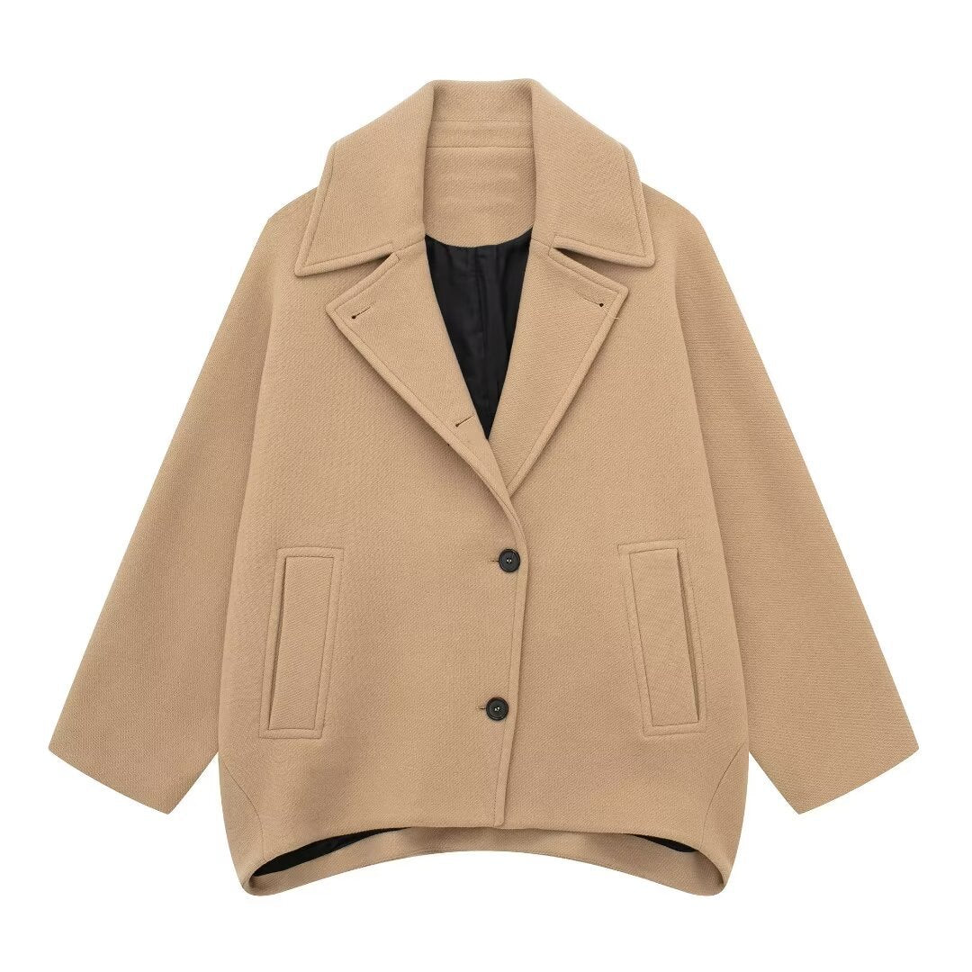 Sonia — Le Manteau Oversize Élégant et Confortable