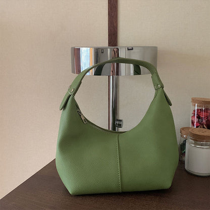 Danièle — Chic Organic - Sac drapé en cuir de veau