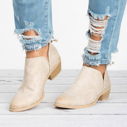 Virginie — Bottines de luxe à talon moyen
