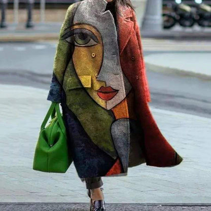 Ginette — Manteau d'Automne Élégant