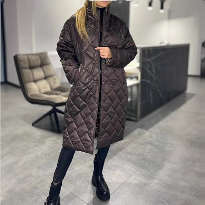 Bernadette — Manteau matelassé réversible