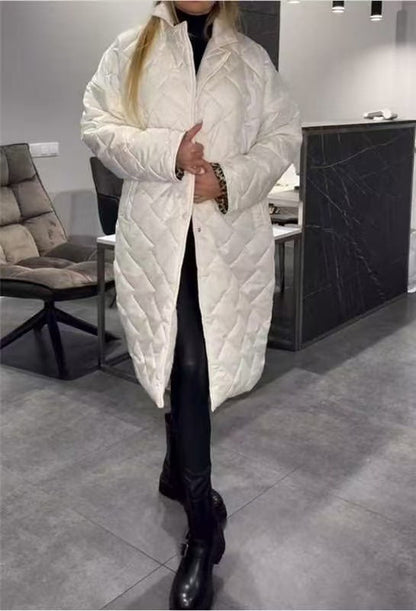 Bernadette — Manteau matelassé réversible