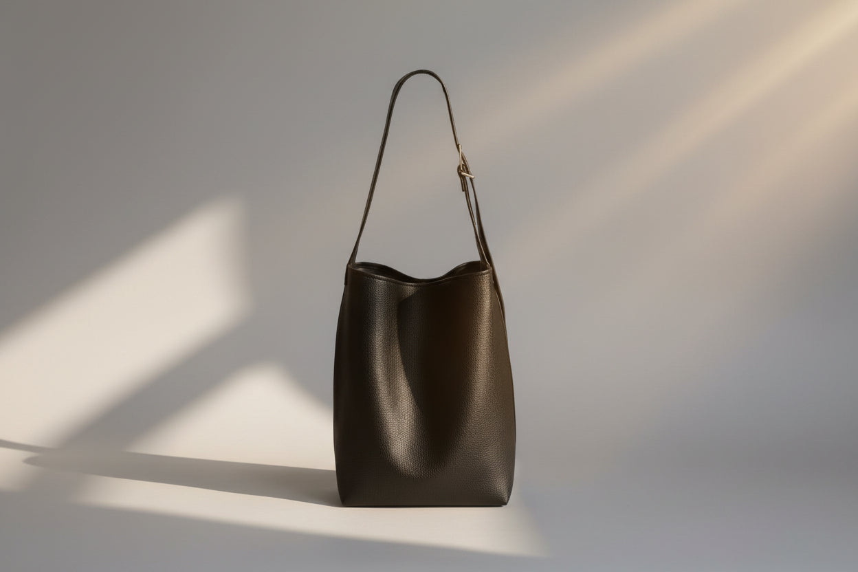 Solange — RowRuche Fourre-tout en cuir de vachette