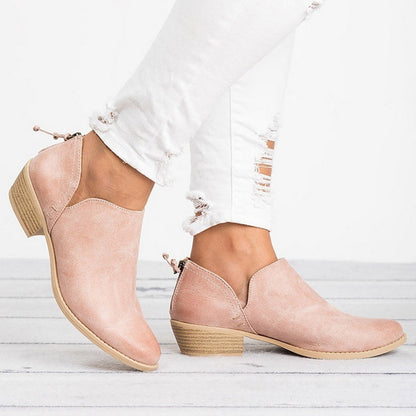 Virginie — Bottines de luxe à talon moyen