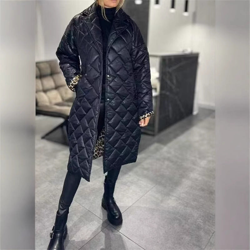 Bernadette — Manteau matelassé réversible