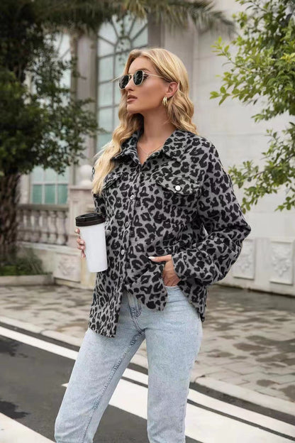 Aveline — Arielle — Veste Léopard Tendance