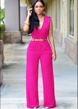 Esther — Combinaison Avec Jambes Larges