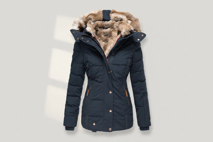 Romane — Manteau Chaud avec Doublure en Fourrure