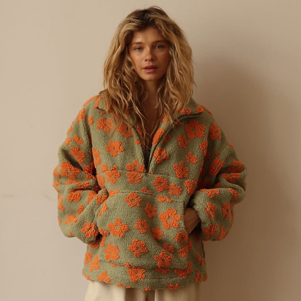 Sixtine — Pull Polaire Bloom