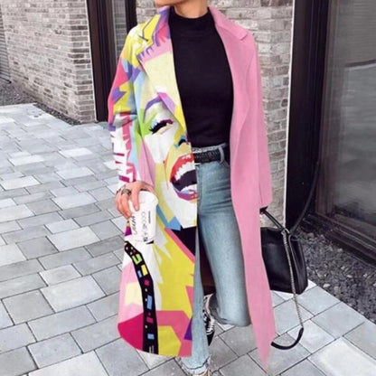 Ginette — Manteau d'Automne Élégant