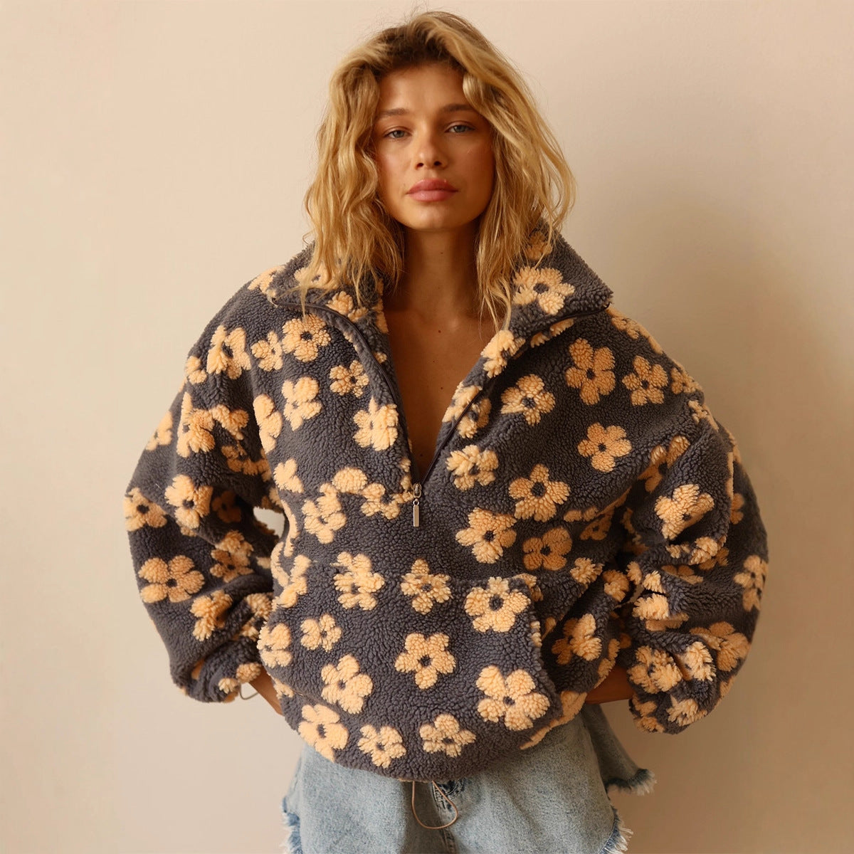 Sixtine — Pull Polaire Bloom