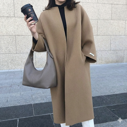 Danièle — Chic Organic - Sac drapé en cuir de veau