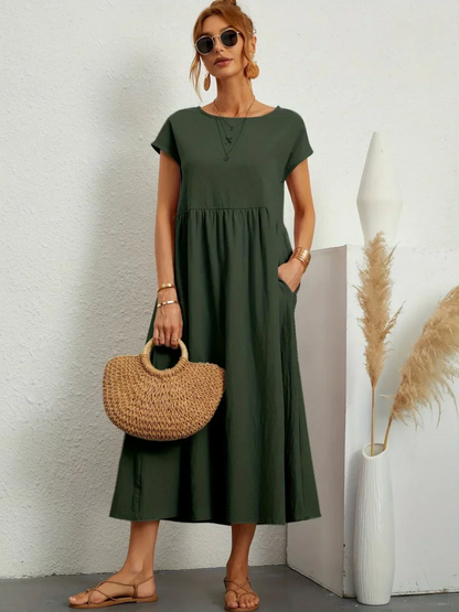 Nina — Robe fluide intemporelle