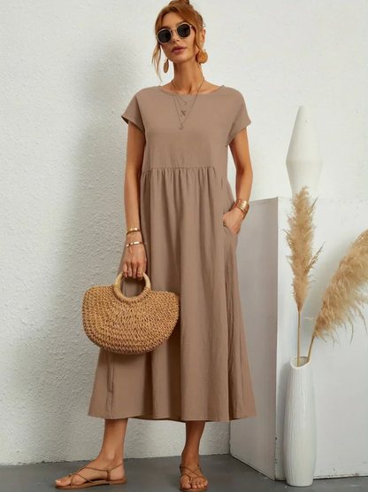 Nina — Robe fluide intemporelle