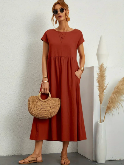 Nina — Robe fluide intemporelle