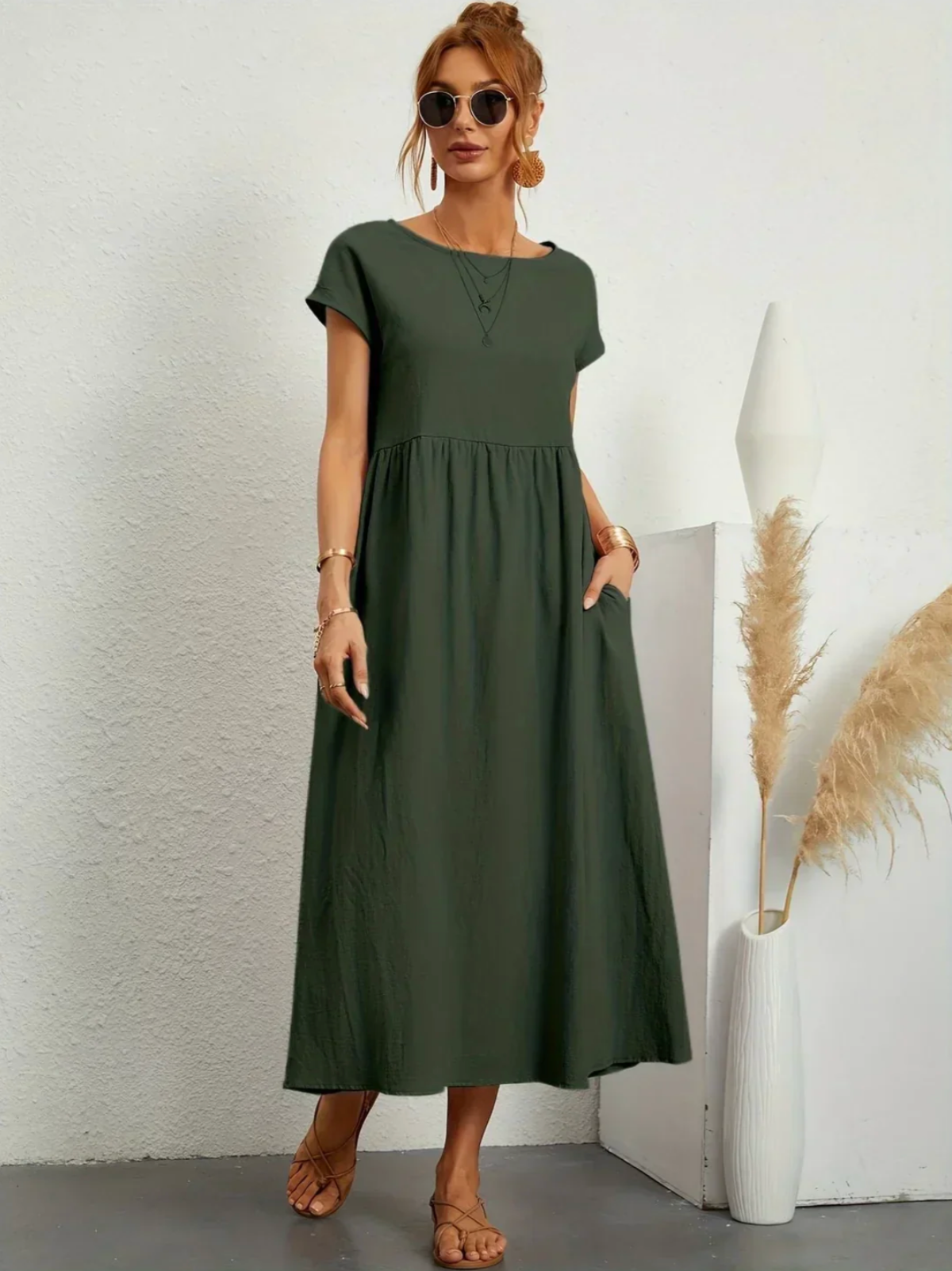 Nina — Robe fluide intemporelle