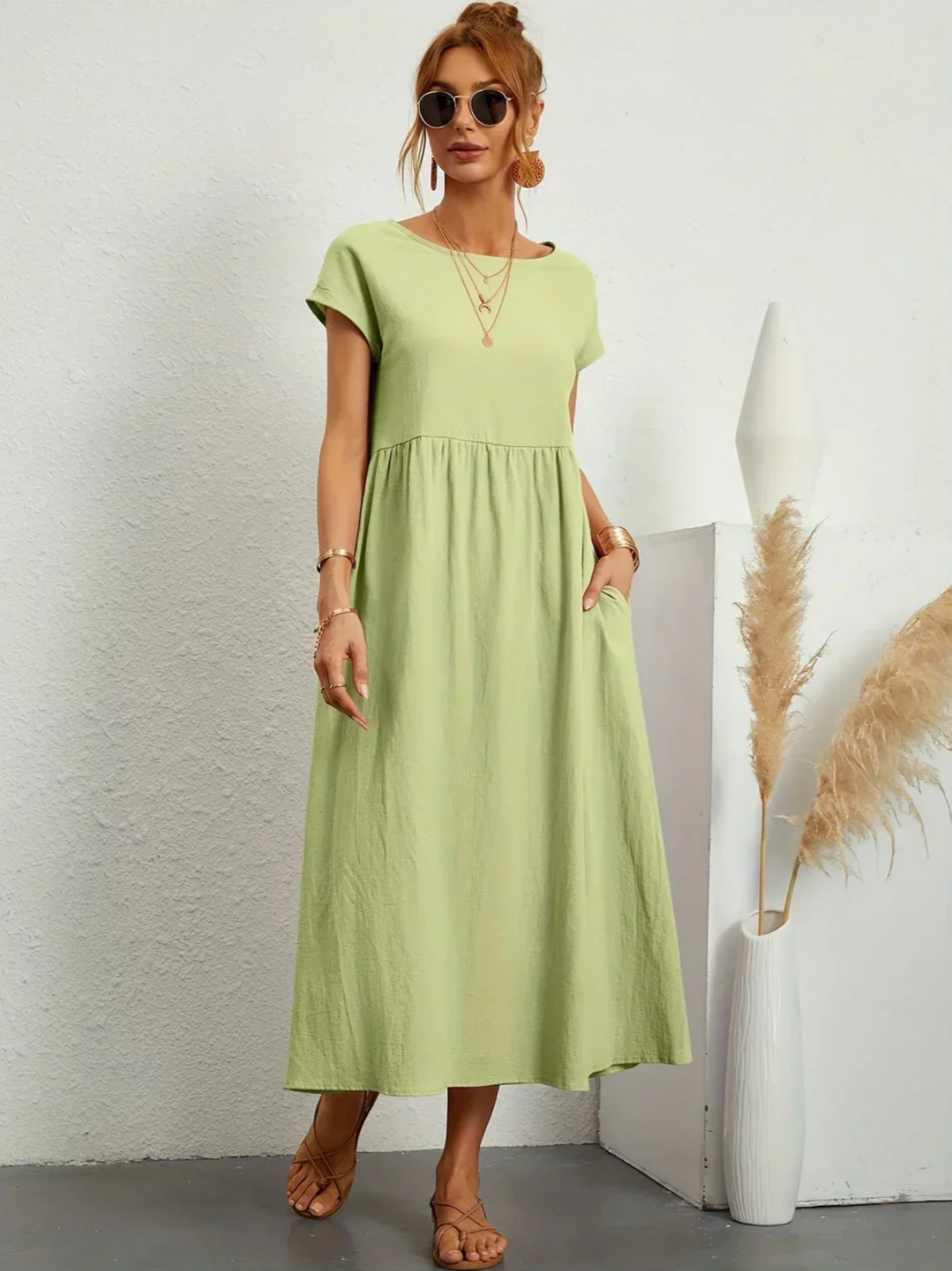Nina — Robe fluide intemporelle