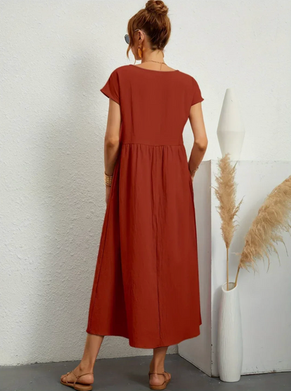 Nina — Robe fluide intemporelle