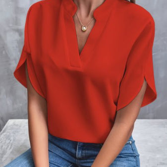 Clarisse — Blouse élégante tissu fluide