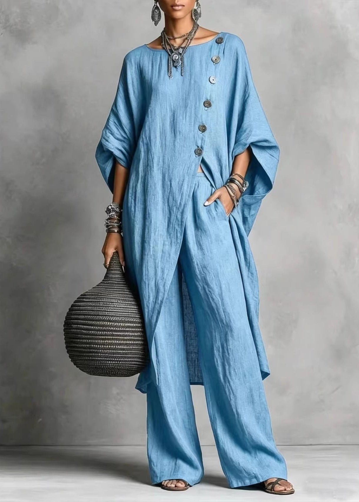 Vivienne — Ensemble moderne coupe irrégulière