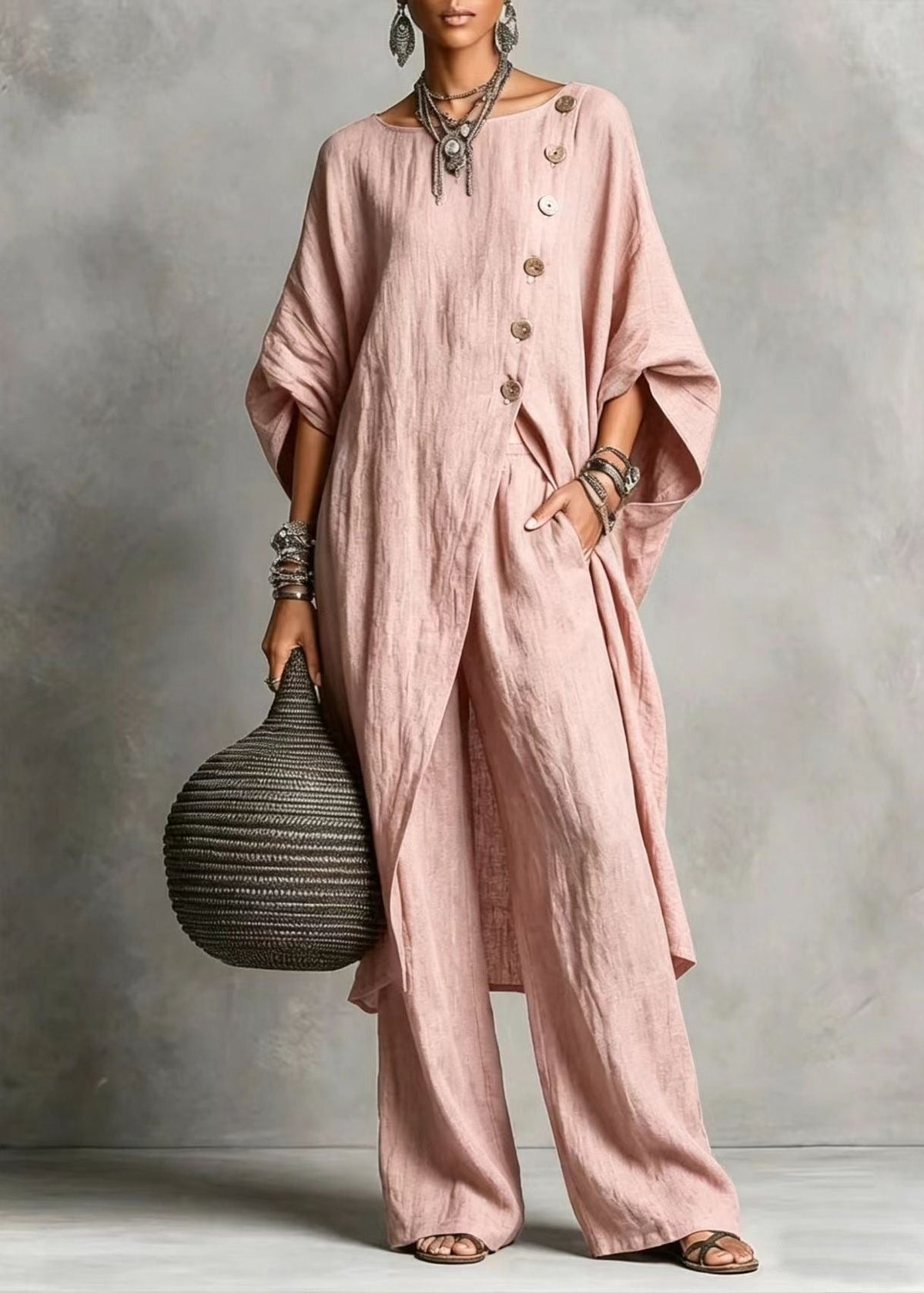 Vivienne — Ensemble moderne coupe irrégulière