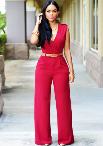 Esther — Combinaison Avec Jambes Larges
