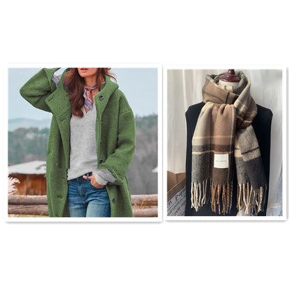 Claudine — Manteau d'Automne Élégant