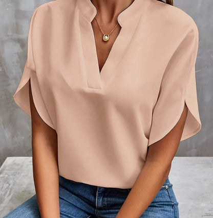 Clarisse — Blouse élégante tissu fluide