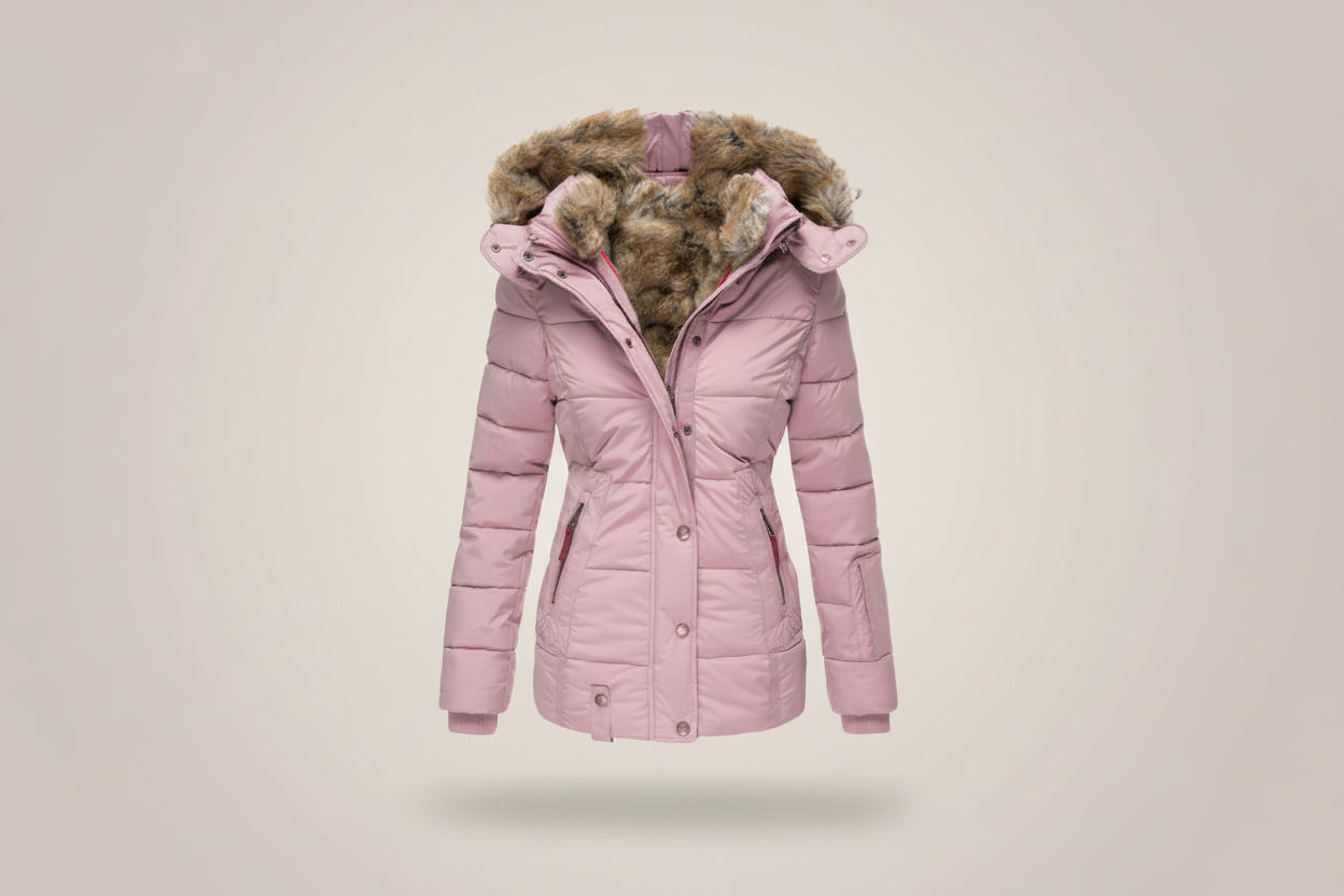 Romane — Manteau Chaud avec Doublure en Fourrure