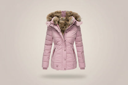 Romane — Manteau Chaud avec Doublure en Fourrure