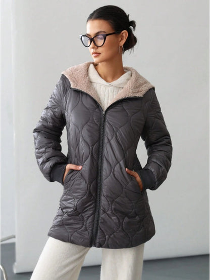 Geneviève — Manteau d’hiver Casual