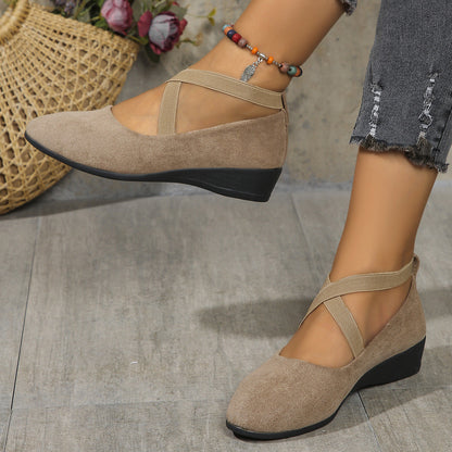 Chloé — Ballerines à Talon Compensé